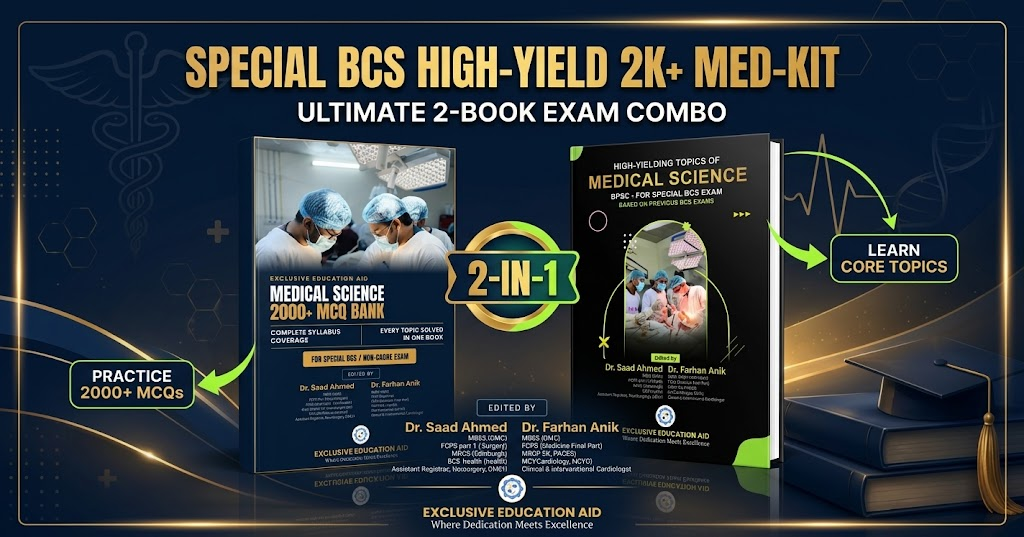Special BCS Med-Kit - High-Yield + 2000 MCQ Bank